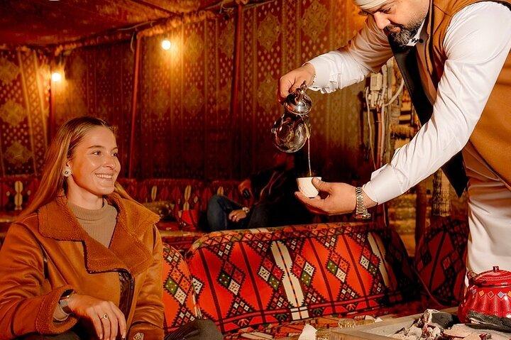 Soirée bédouine du Caire : Transfert privé, dîner et spectacle live