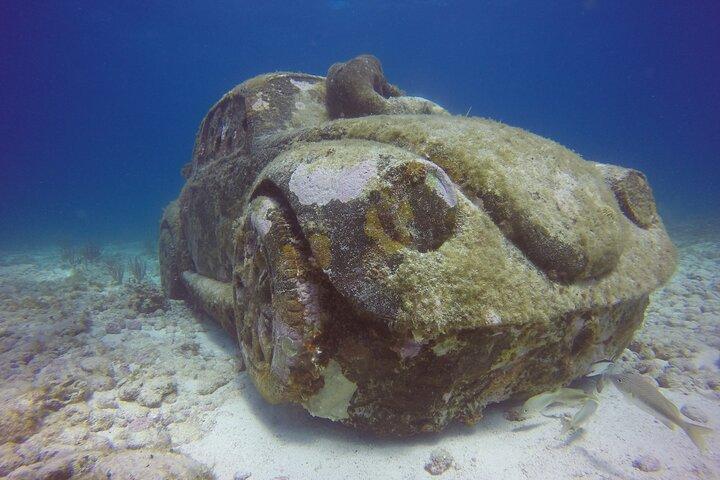 Snorkel eventyr på Cancun Underwater Museum