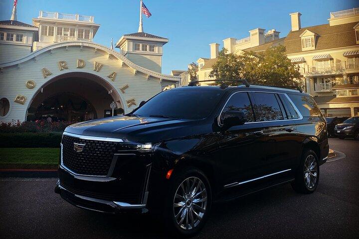 SUV-transport fra Orlando Lufthavn til Lake Buena Vista-hoteller