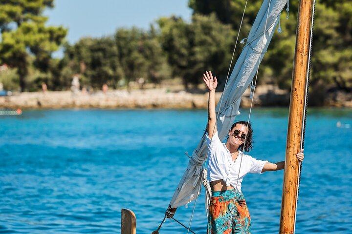 Zadar Half-Day Sailing with a Traditional Lateen Sail by Šušur