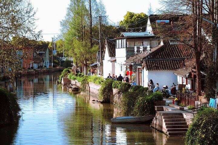 Shanghai berømte rute med Zhujiajiao Town & Suzhou River Cruise
