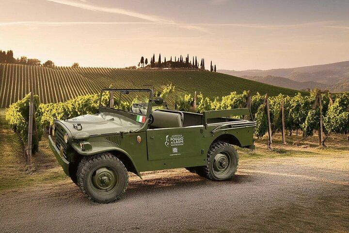 Visita de Jeep Tuscano Vineyard, degustação de vinhos e almoço