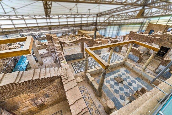 Visite privée d'Éphèse et de la Maison de la Vierge Marie au départ du port de Kusadasi
