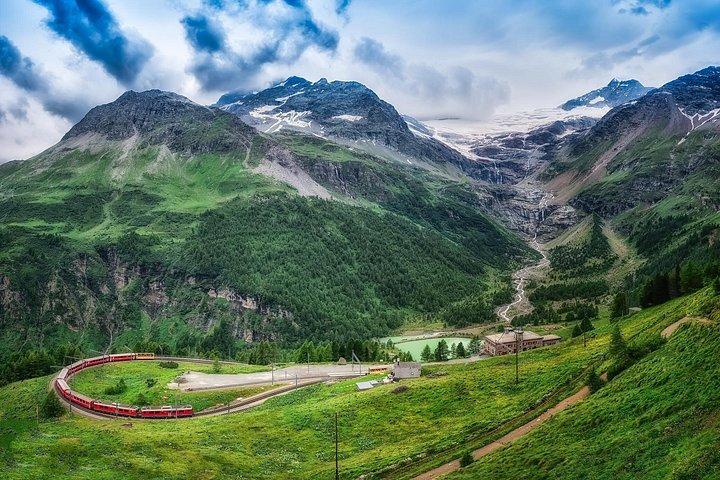 Private 1st Class Bernina Panoramic – St. Moritz & Swiss Alps