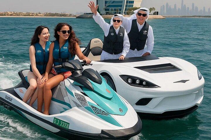 Dubai Offer: Jet Ski + Jet Car Burj Al Arab