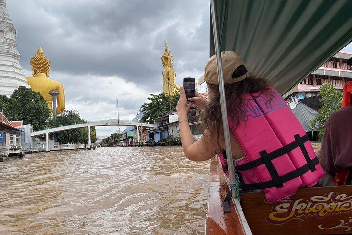 Tour en barco por los canales de Bangkok