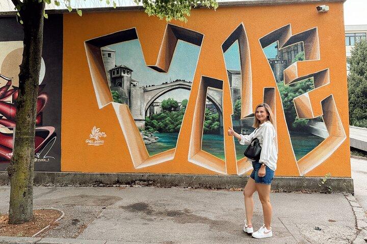 Mostar Street Kunst & Graffiti Tour