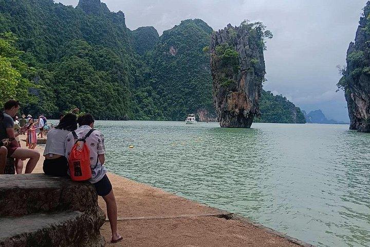 プーケットからのパンガ湾、ジェームズ・ボンド島、シーケイブカヌー