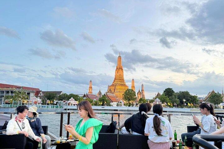 Bangkok : Yodsiam Sightseeing Cruise Snacks & Onbeperkt Bier