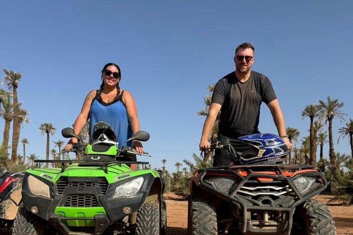 Camel ride og quad biking i Marrakechs Palmeraie
