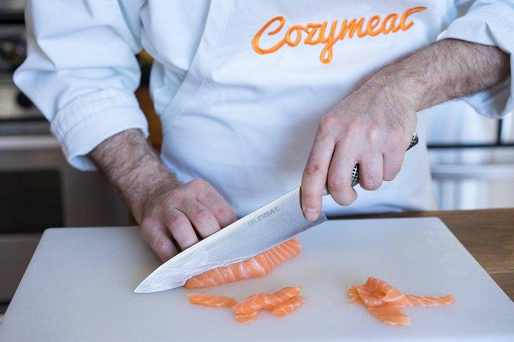 Clase de Cocina Francesa en Houston (Incluye 3 - Curso de Comida)