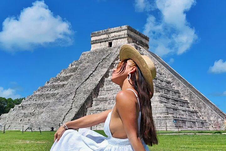 Tour de dia inteiro de Chichen Itza, Cenote e Valladolid, a partir de Cancún