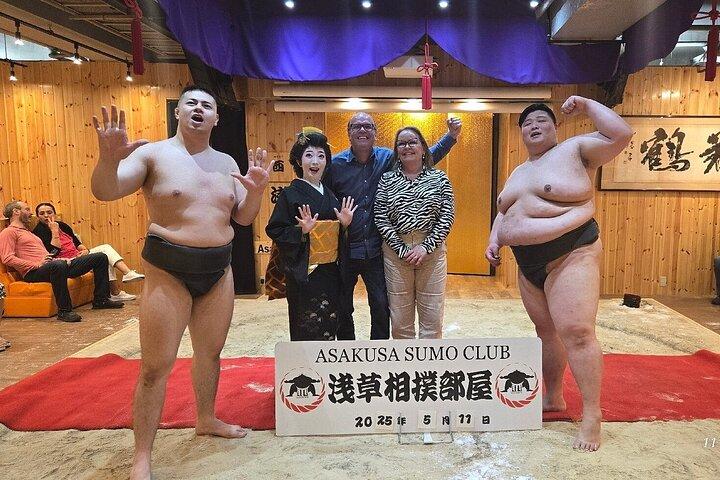 Asakusa 6hr Sumo Almoço e Guia Privado Licenciado Passeio