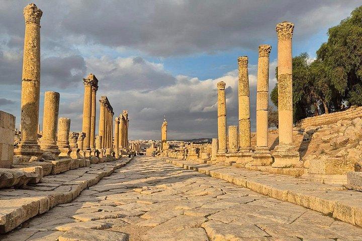 Privérondleiding, stadstour Jerash en Amman