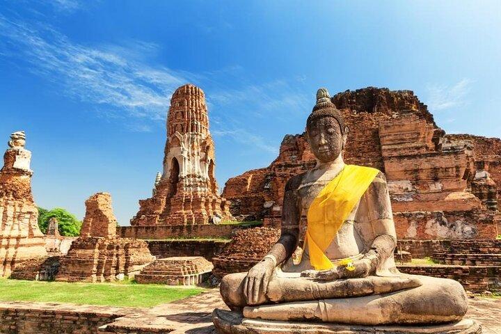 Excursión de un día a los templos de Ayutthaya desde Bangkok