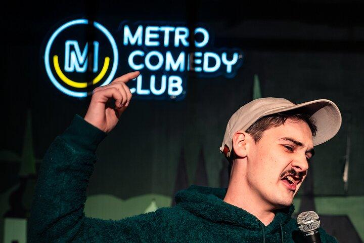 Prags berömda Stand Up Comedy Show på engelska