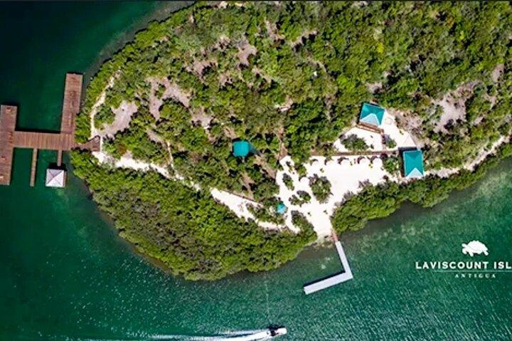 Laviscount Island, reuzenschildpadden en Long Bay Beach