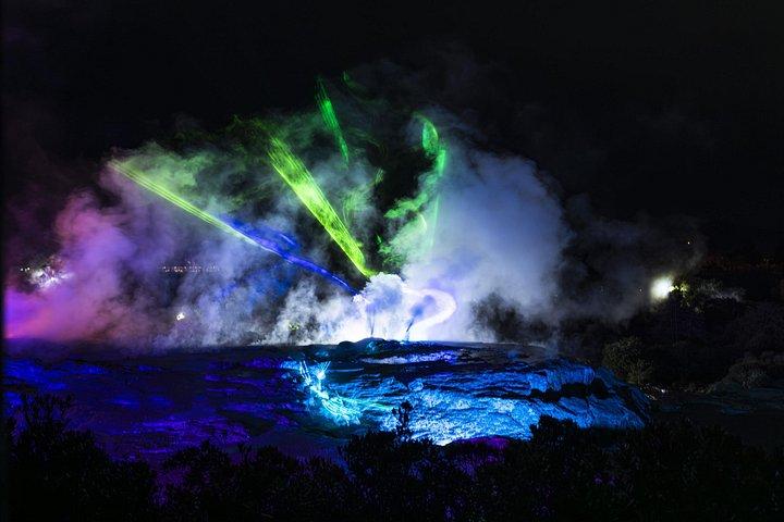 Mārama: Geyser Light Trail at Te Puia