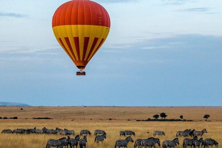 Maasai Mara Hot Air Balloon Safari and Champagne Breakfast