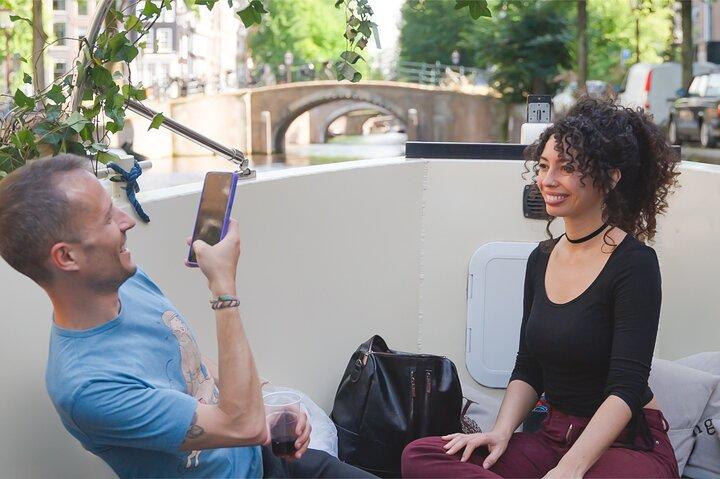 Excursão a pé em Amsterdã e cruzeiro com bebidas e degustação de queijos