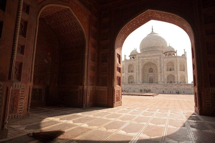 Da Delhi: tour di 2 giorni di Agra e Jaipur con biglietto d'ingresso