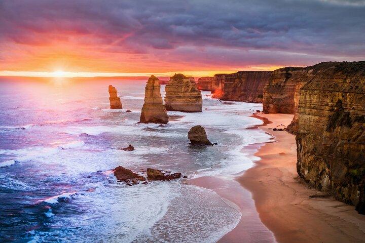 Melbourne : Visite inversée en autocar de luxe sur Great Ocean Road