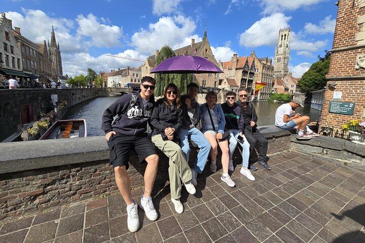 Bruges authentique et complète, avec guide local et chocolat.