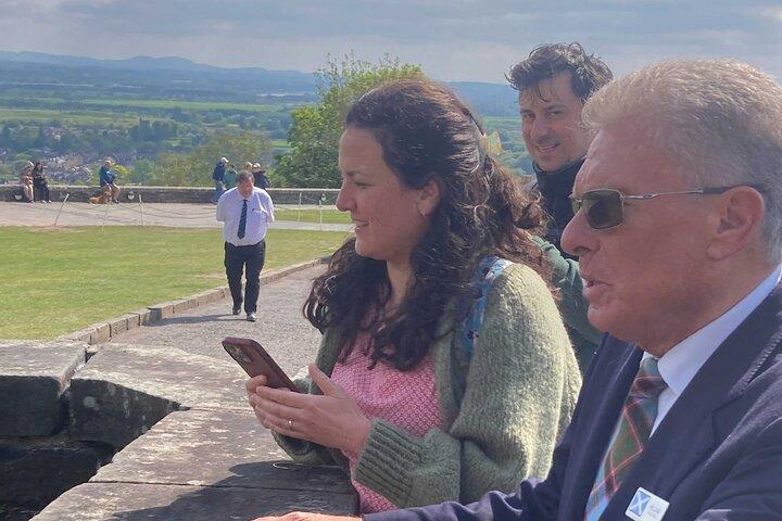 Tour privado a pie de Wallace Braveheart en Stirling