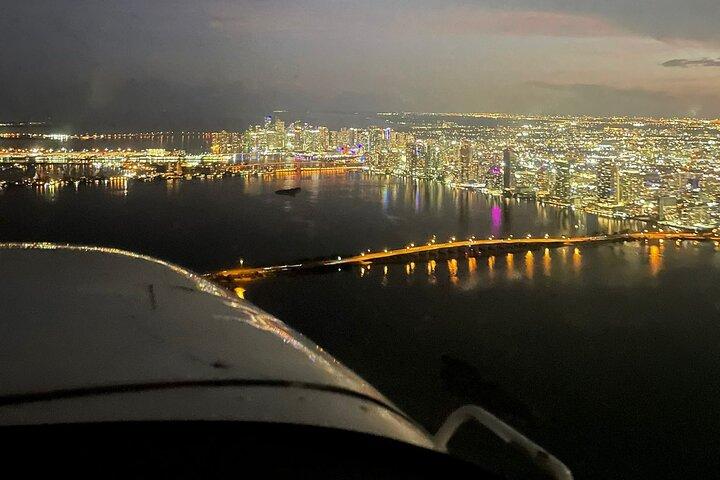 Miami Beach Night Lights flyrejse med champagne 50 minutter