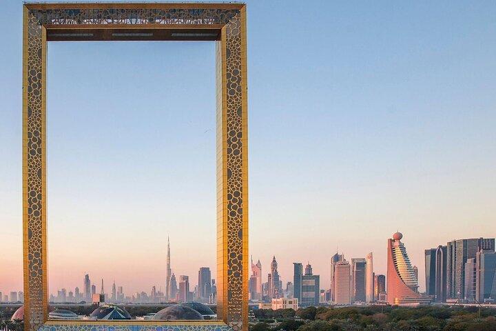 Traditionell halvdagstur till Dubai med Dubai Frame