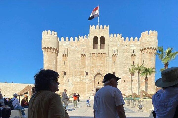 Alexandria Day Trip fra Cairo Hoteller til historiske steder
