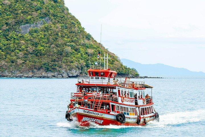 サムイ島：ビッグボートでアントン国立海洋公園へ日帰り旅行