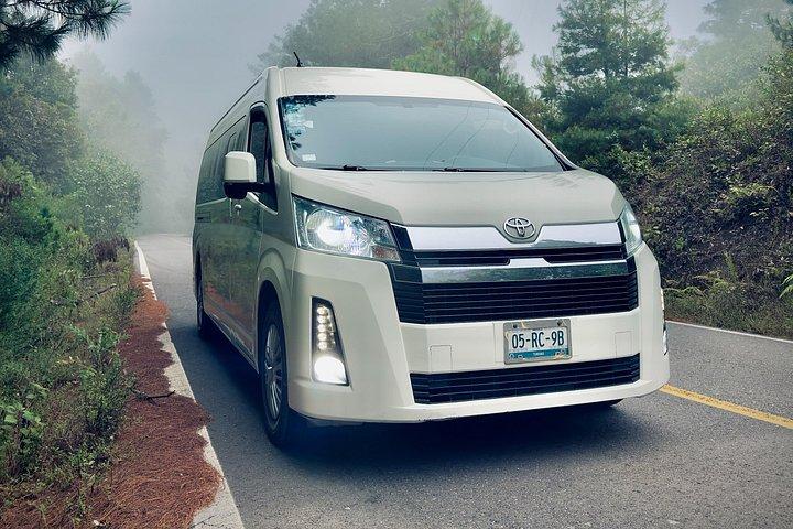 Private shuttle service at Oaxaca Airport Hotel