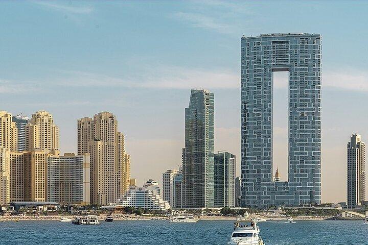 Tour privé en bateau Dubaï, Natation, Burj Ul Arab, Royal the Palm