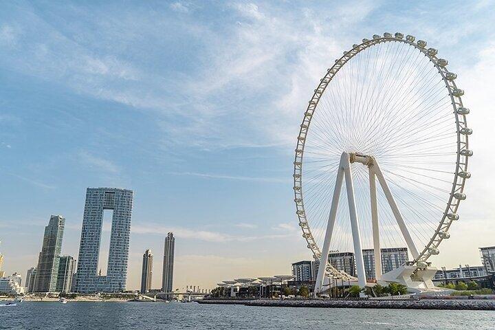 Tour privé en bateau Dubaï, Natation, Burj Ul Arab, Royal the Palm