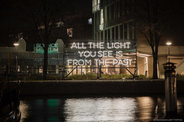 Amsterdam: Light Festival båd med valgfrie drikkevarer