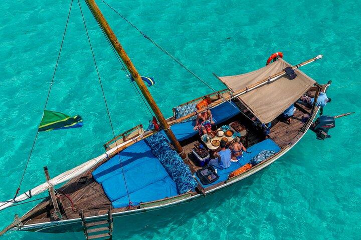 Privé/Delen : Verken Mnemba Island met een dhow