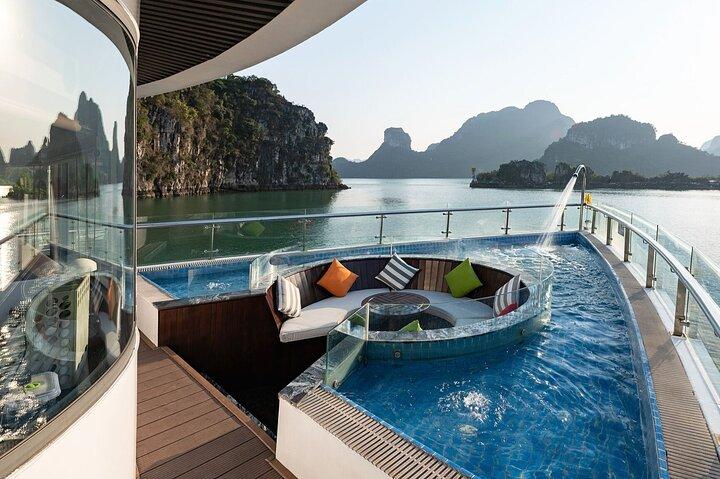 Bästa Hera Day Cruise från Hanoi till Halong och Lan Ha Bay
