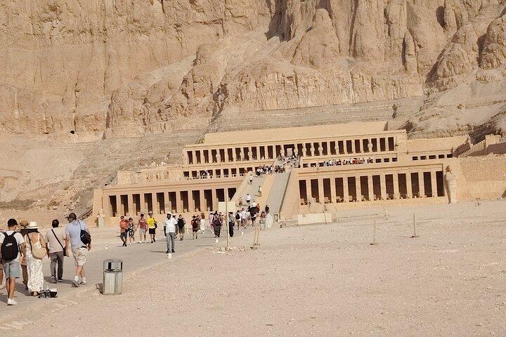 Das Beste von Luxor West Bank : Kings Valley, Hatschepsut & Memnon