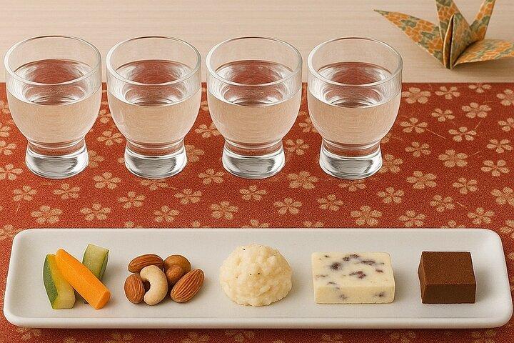 Kyoto Sake tasting & Food pairing experience with Local expert