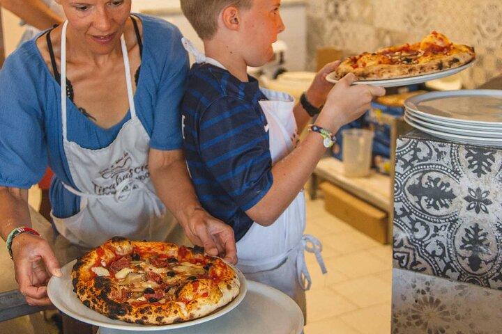 Classe de culinária de pizza napolitana em Sorrento