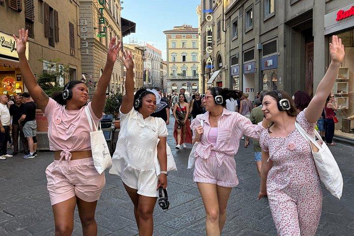 Florence Sunset Walking Tour: Silent Disco & Aperitivo