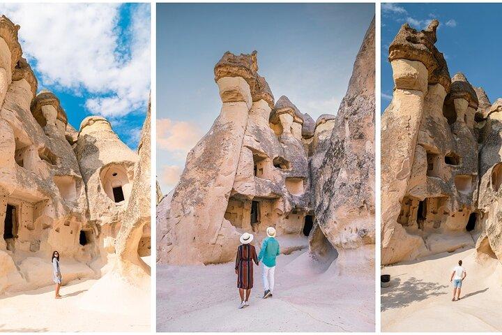 Cappadocia: Fulddags guidet røde tur med keramik workshop