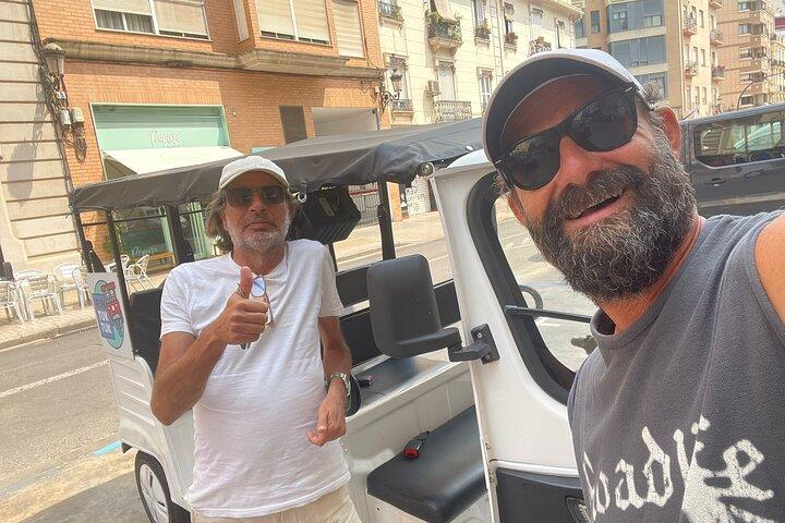 Visite privée de Valence en tuk-tuk (2 heures)