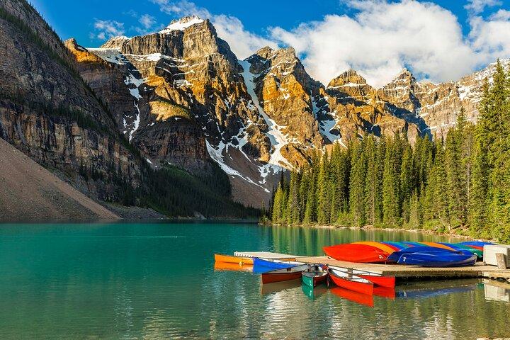 Moraine Lake, Emerald Lake, Louise, Johnston Canyon & Banff Town