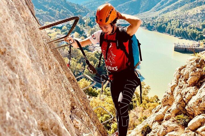 Vía Ferrata El Caminito del Rey El Chorro con guía profesional