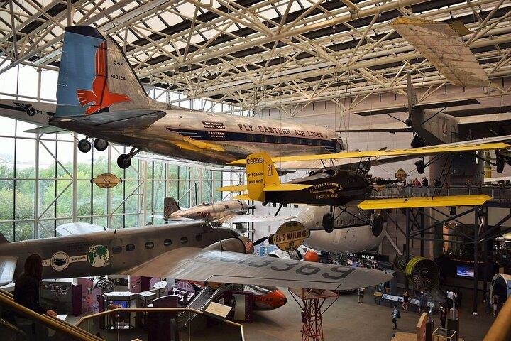 デジタルガイド付きワシントンDC航空宇宙博物館入場