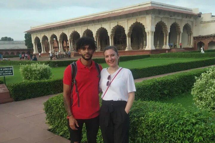 De Delhi No mesmo dia Agra Taj Mahal e Agra Fort Tour de trem