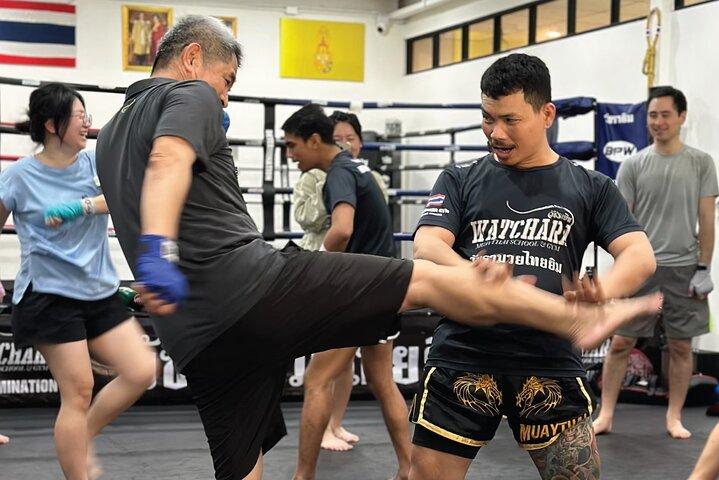 Bangkok Muay Thai Workout Class Fun Geschikt voor beginners Training