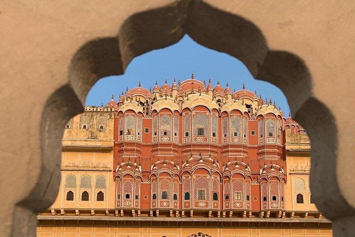 Excursão privada em Jaipur: Amber Fort, Hawa Mahal & City Palace